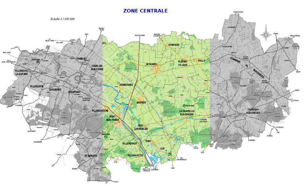 randonnée yonne zone centrale